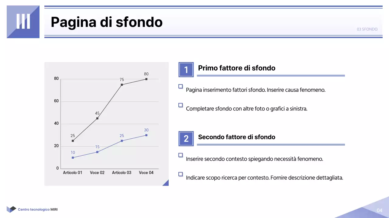 Semplice rapporto stampabile sul settore pubblico in bianco e malva