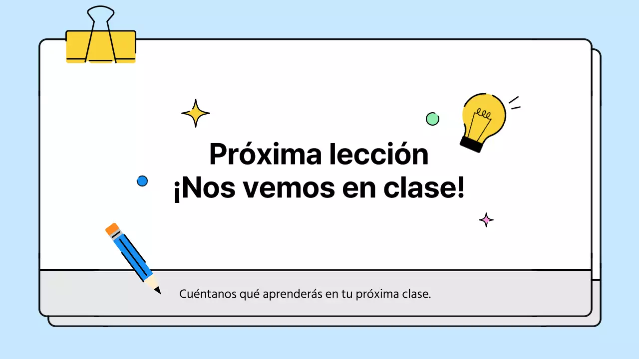 Bonitos recursos escolares en amarillo y azul