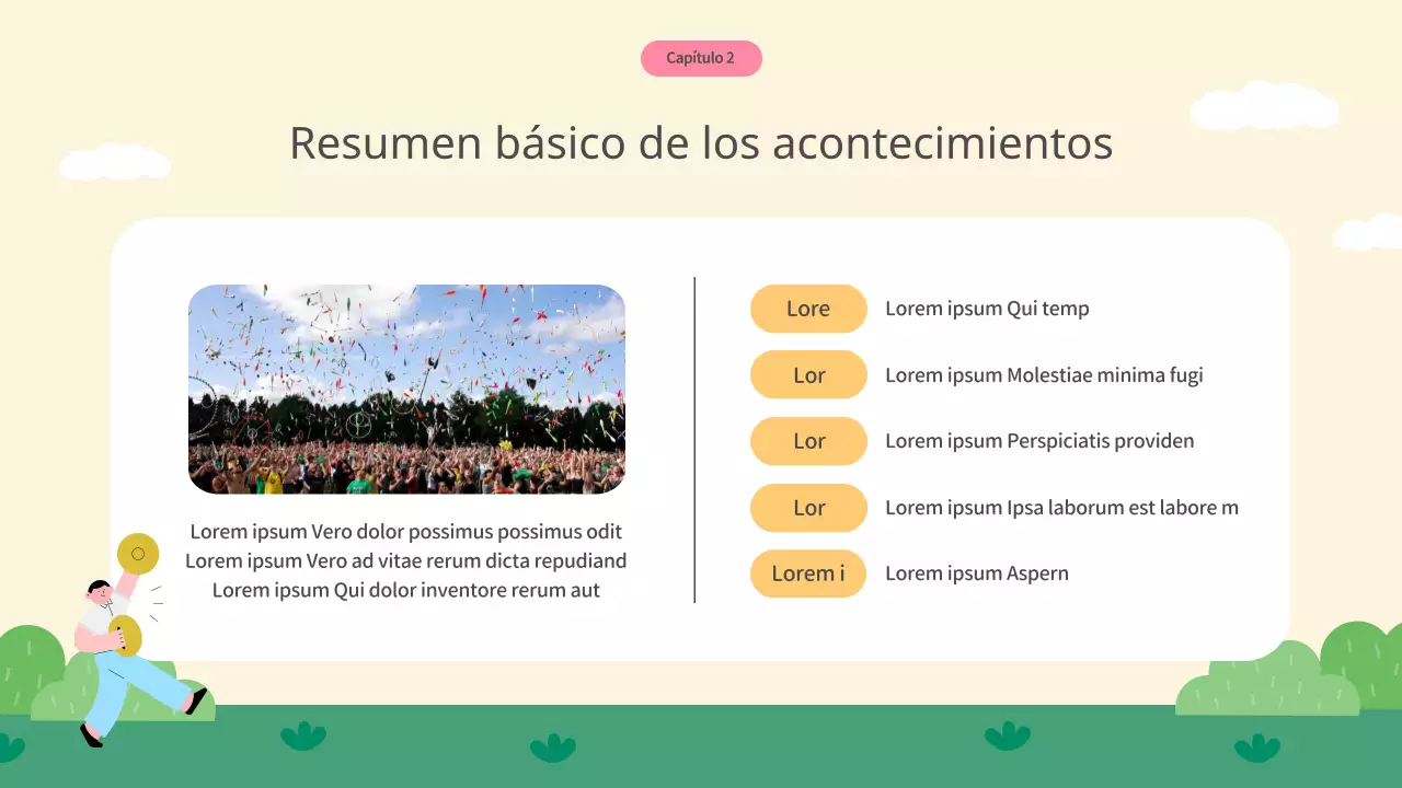 Propuesta de patrocinio del Festival Verde y Rosa de la Esperanza