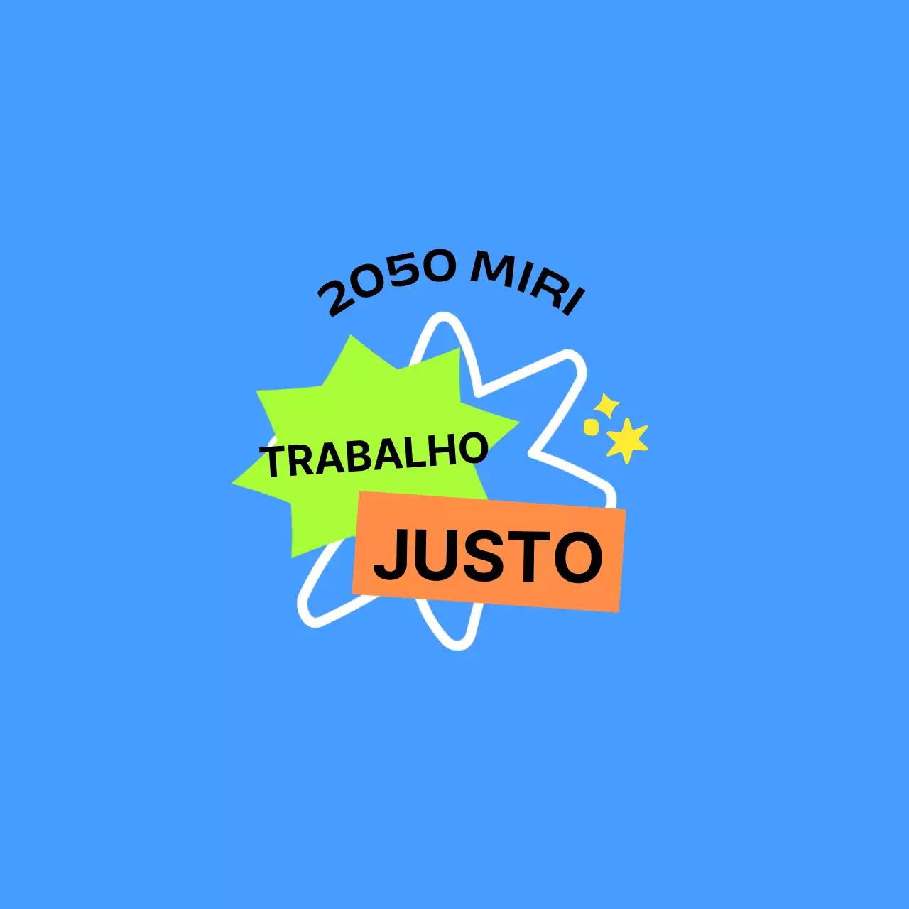 Para mercadoria de feira da empresa em azul e verde alaranjado