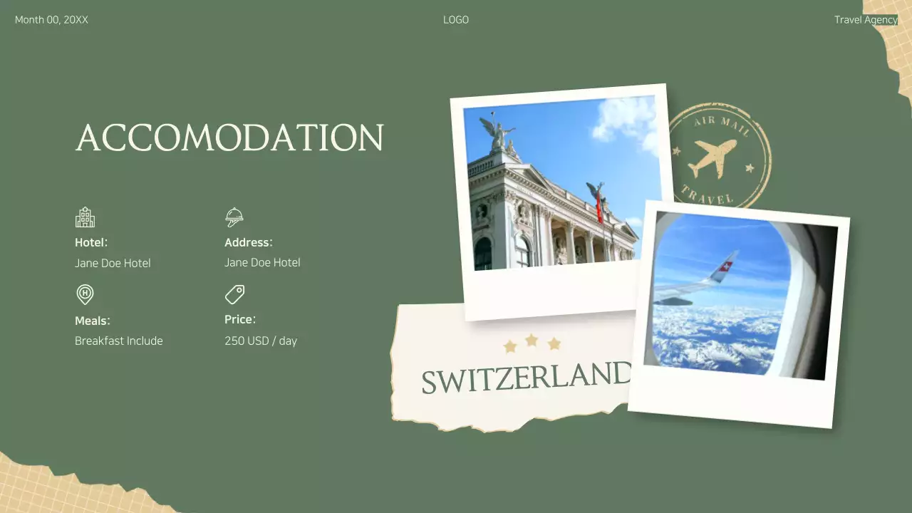 Sage Modern Travel Guide Presentation