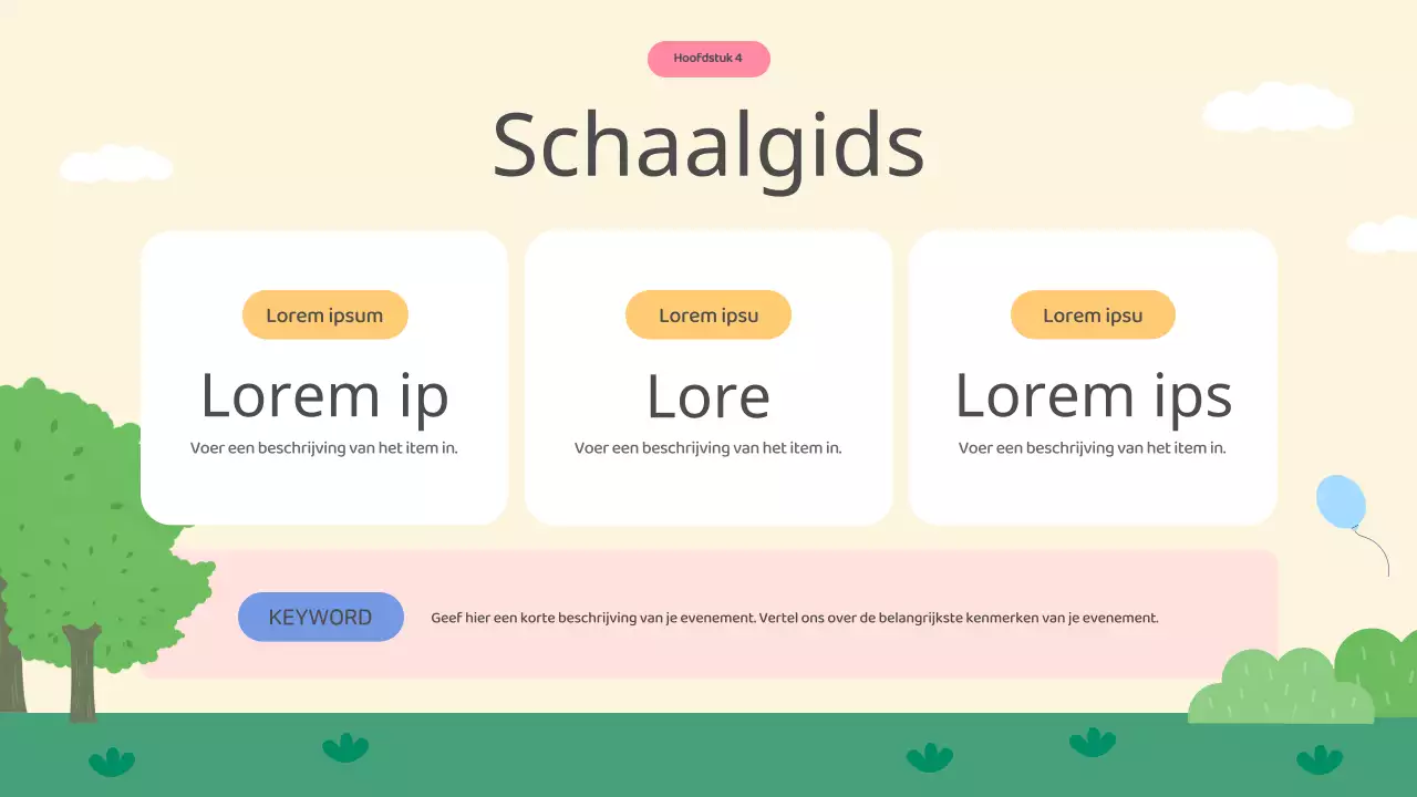 Groen en Roze Festival van de Hoop Sponsoring Voorstel