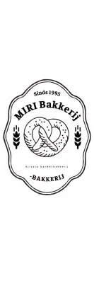 Retro patisserie bakkerij logo