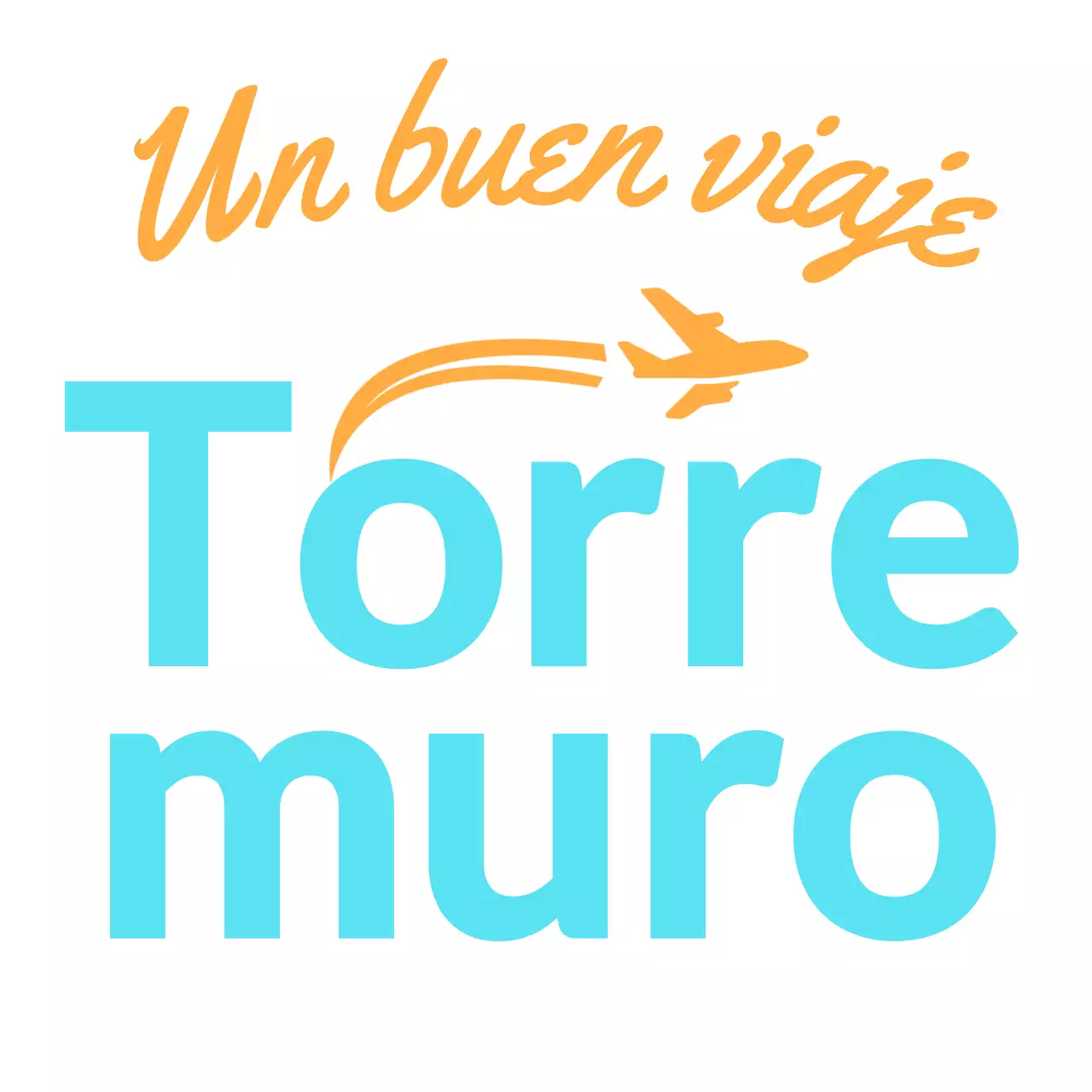 Para logotipos de agencias de viajes con cursiva y siluetas de aviones