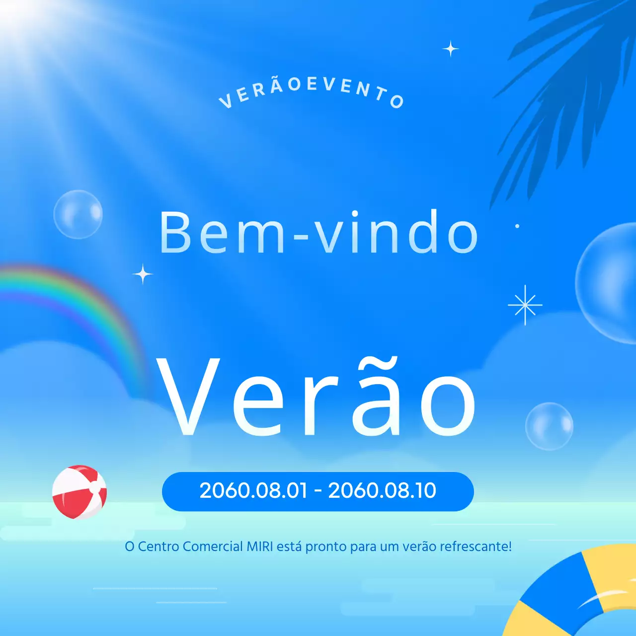 Um resumo dos nossos eventos de verão favoritos em azul