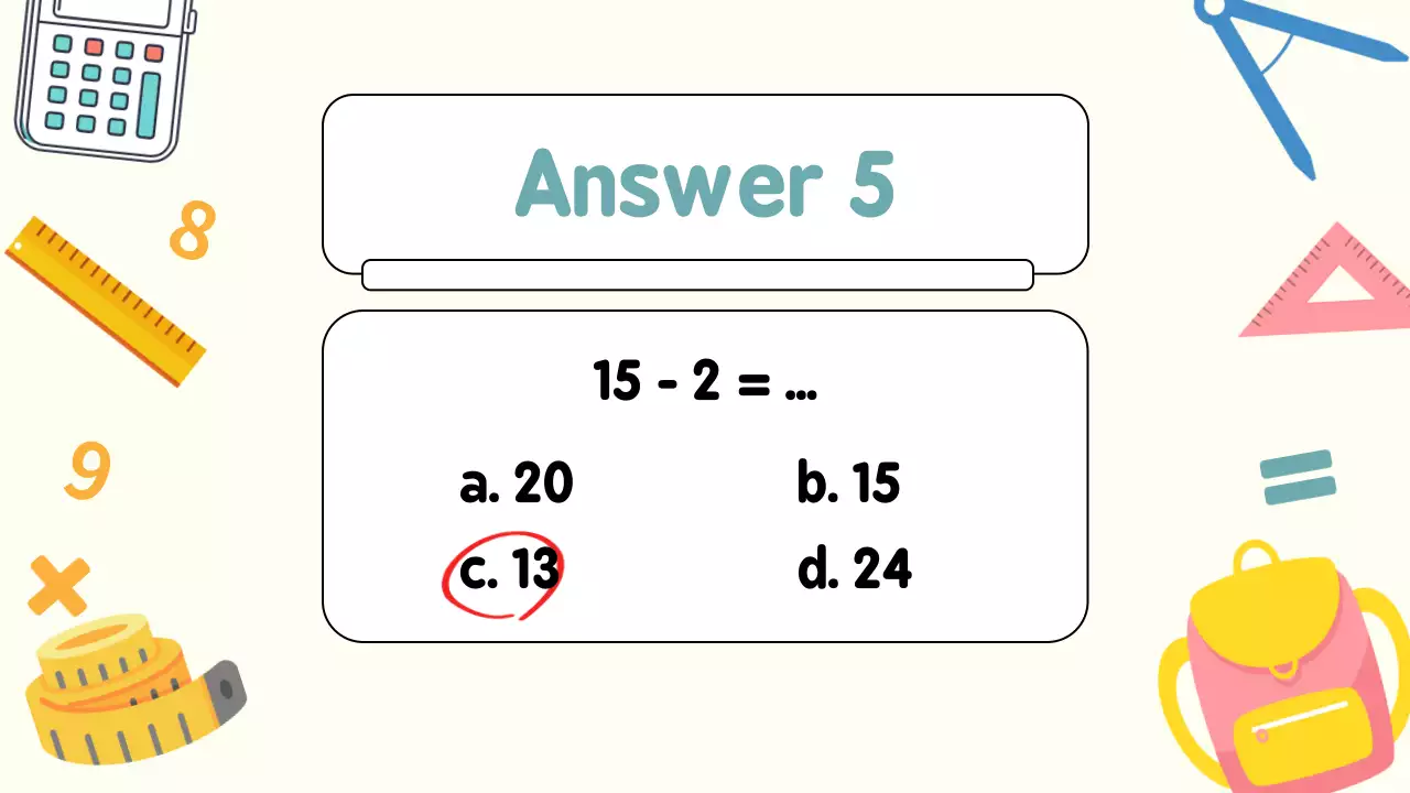 Yellow Simple Math Guide Presentation