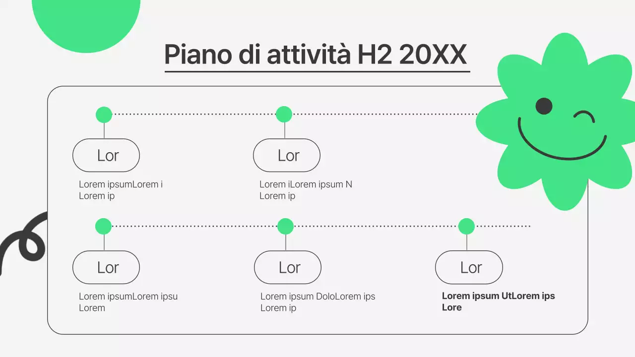 Un'introduzione semplice, verde e grigia al volontariato nelle ONG.