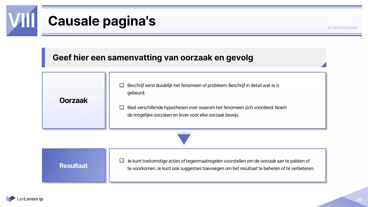 Eenvoudig rapport voor de publieke sector in mauve en wit