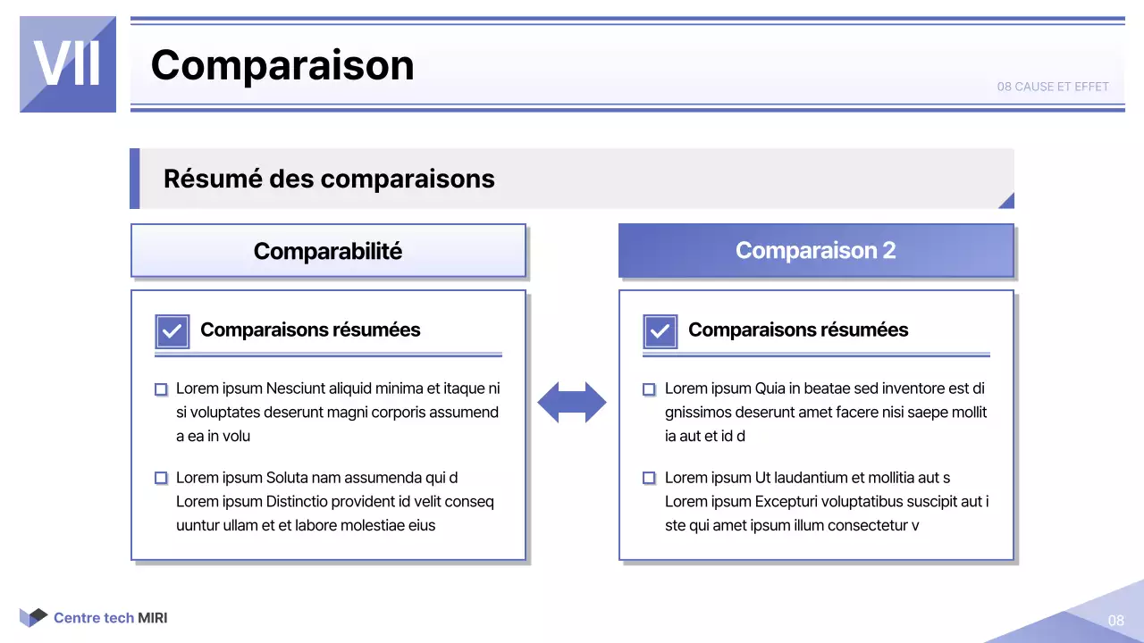 Rapport imprimable simple sur le secteur public en mauve et blanc