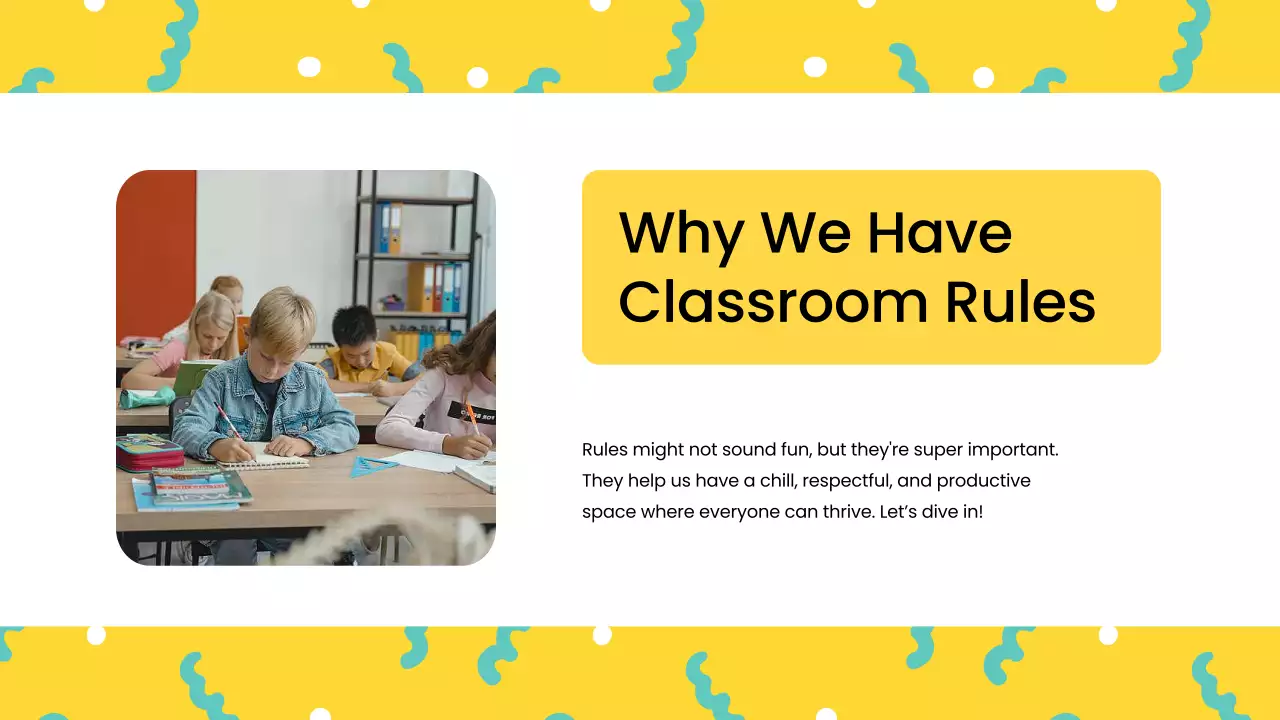 Apresentação do Guia de Sala de Aula Simples Azul