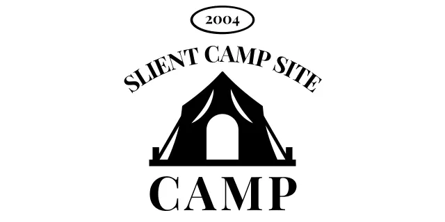 Clean design with camp illustrations