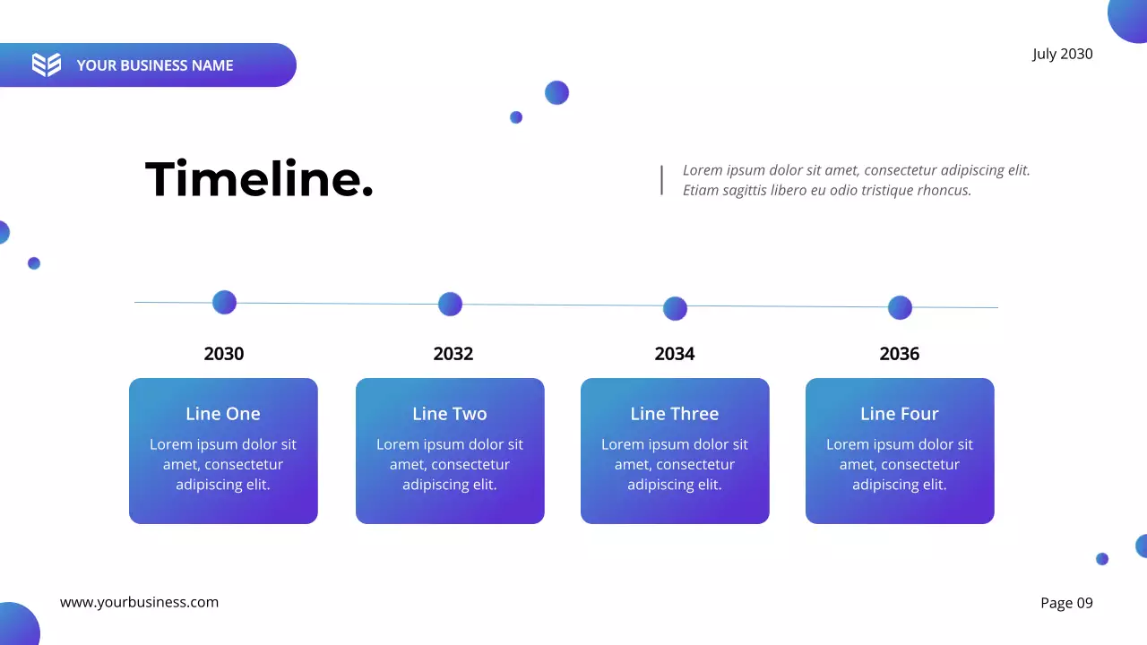 Blue Modern Business Presentation