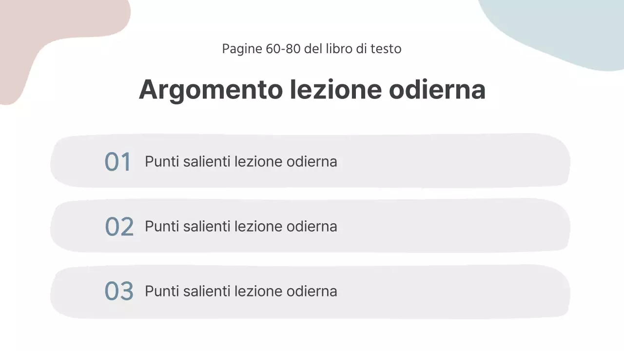 Materiale didattico per insegnanti grigio e semplice
