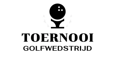 Clubmerk met golfbalillustratie voor promotionele doeleinden