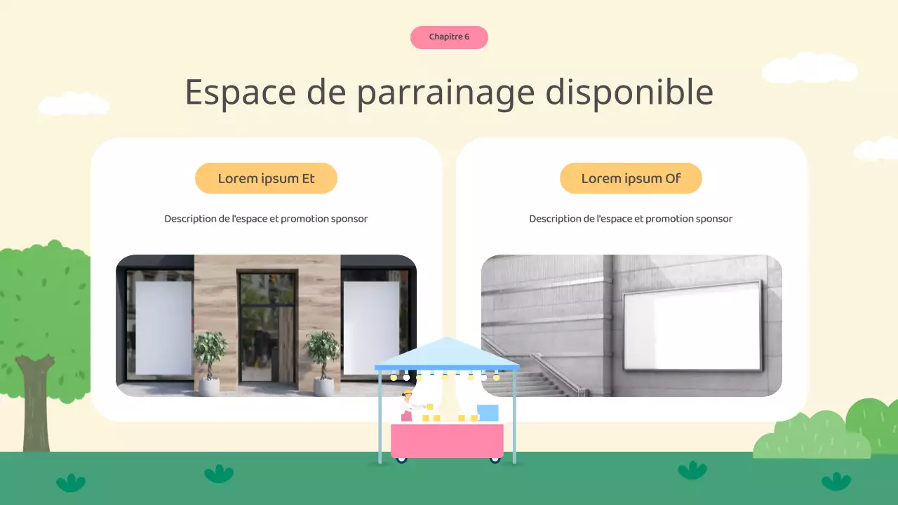 Proposition de parrainage du Festival de l'espoir vert et rose