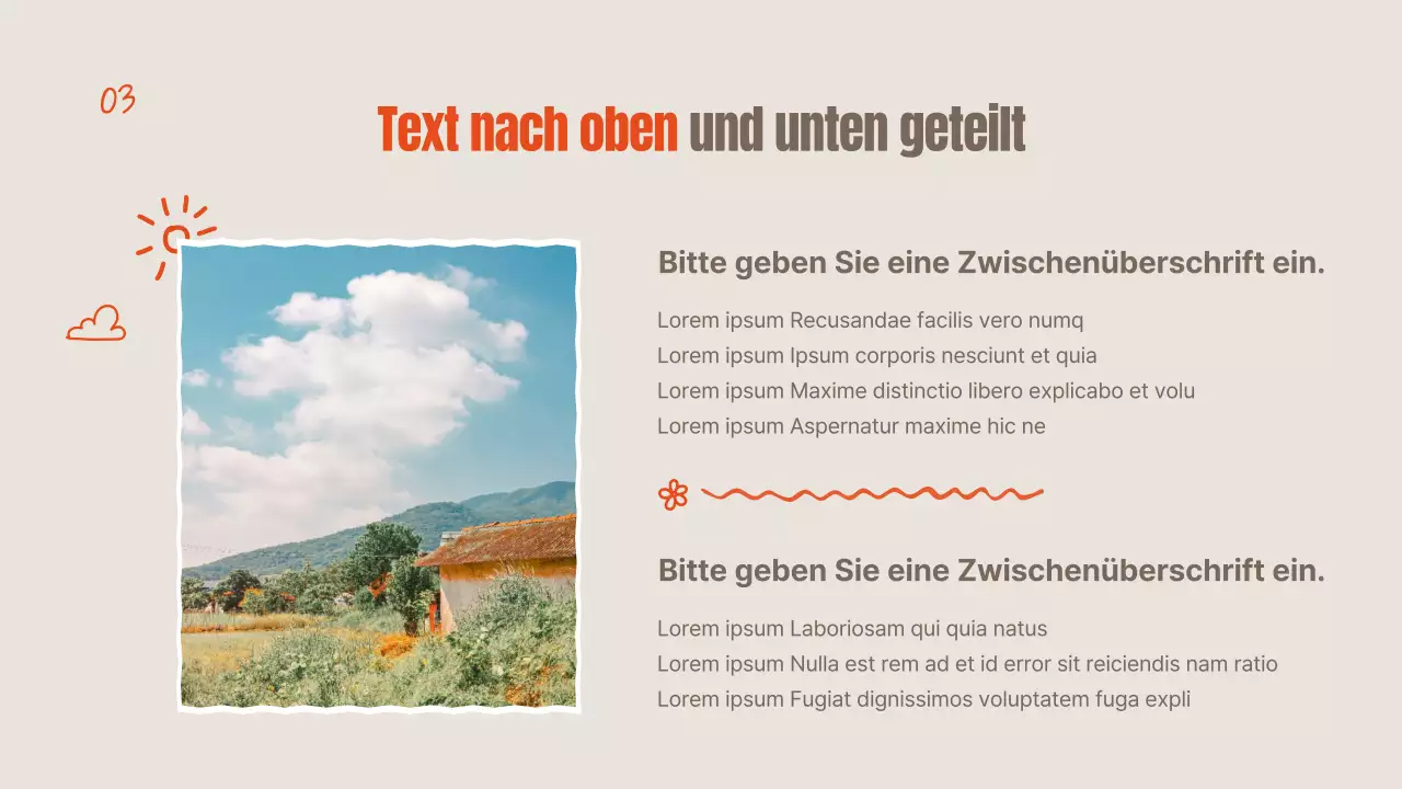 Orangefarbene und elfenbeinfarbene Sommerblumen erklärt