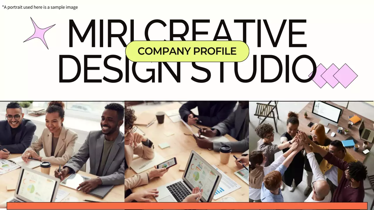 Colourful Modern Design Profile Presentation