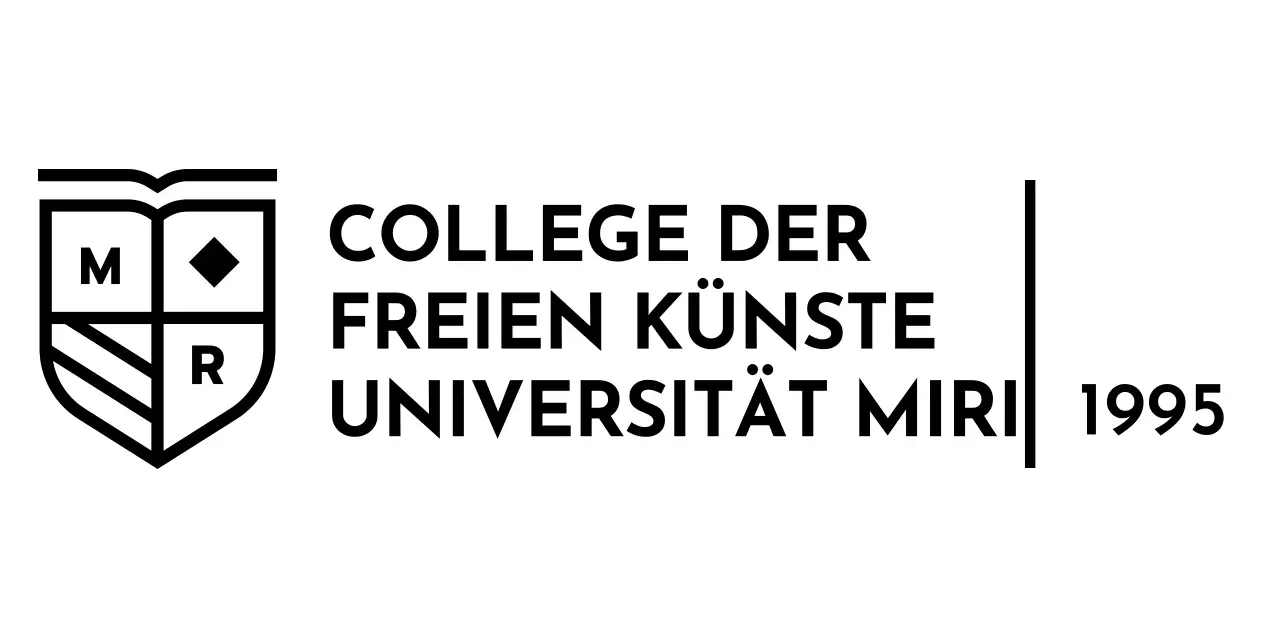 Design mit Schulemblem in Form einer Flagge