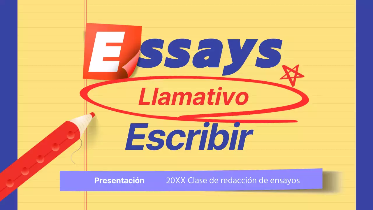 Información del anuncio resaltada en amarillo y azul marino