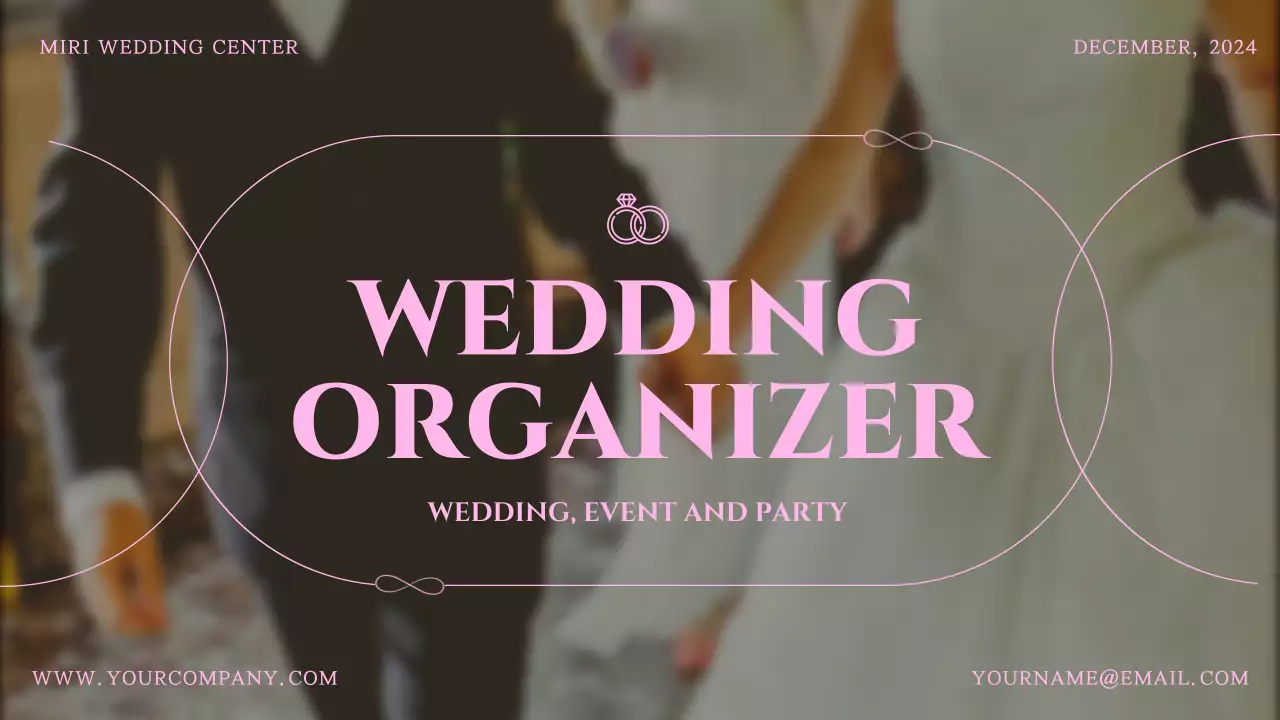 Pink Elegant Wedding Presentation