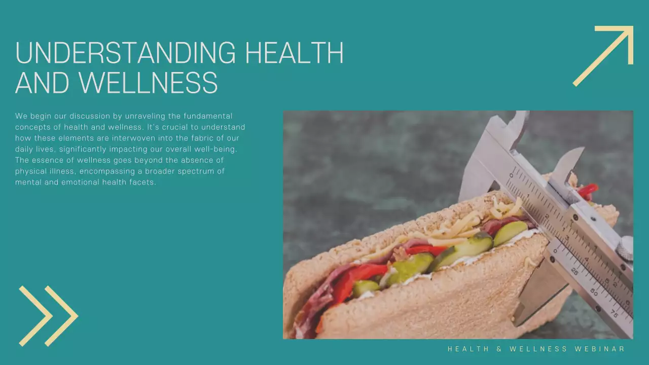 Teal Modern Wellness Guide Presentation