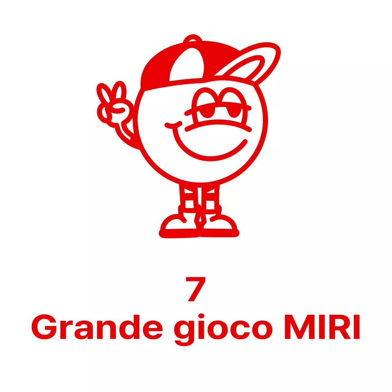 Una simpatica giornata sportiva con un personaggio con il cappello