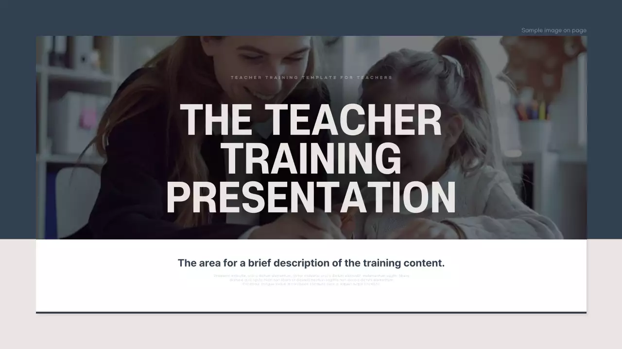 Navy Modern Teacher Guide Presentation