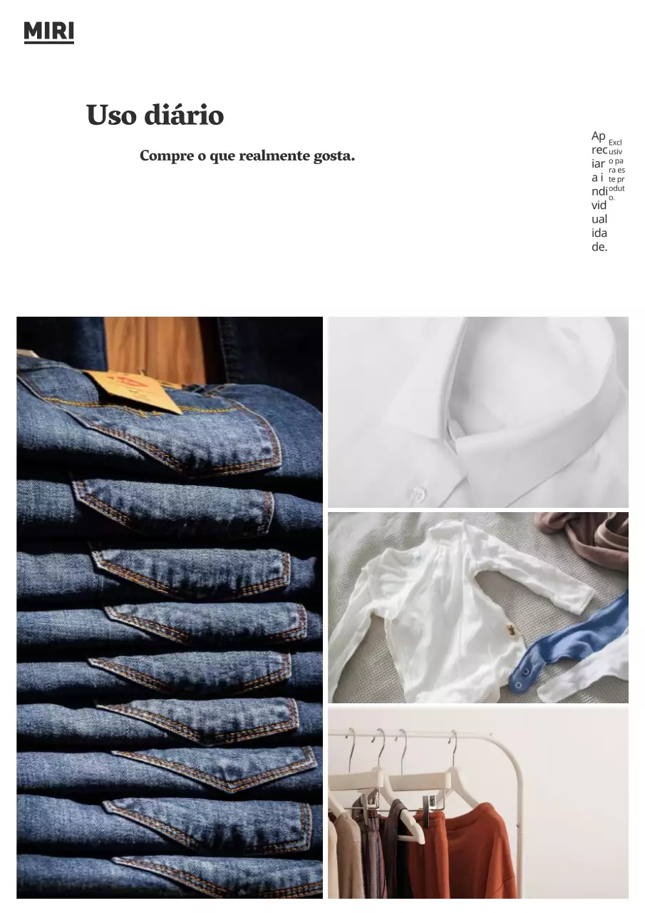 Produtos de vestuário simples em preto e azul escuro PR