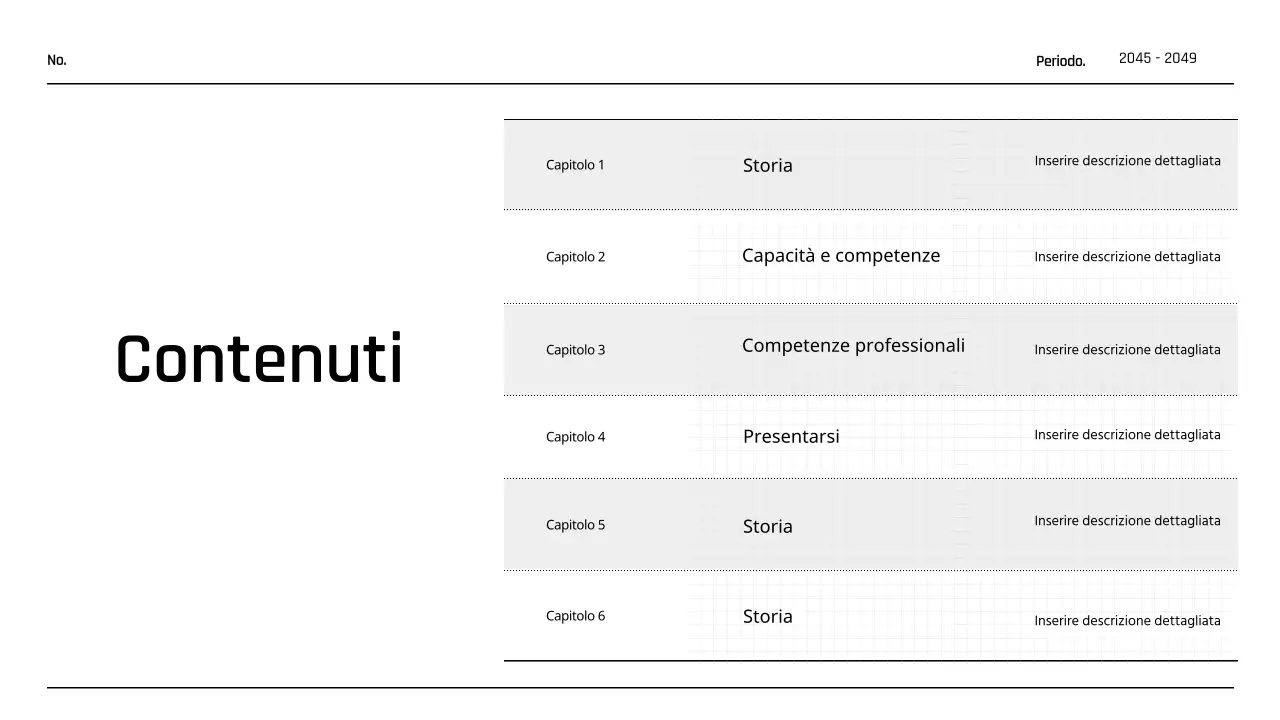 Cartella stampabile in stile diario semplice in bianco e nero