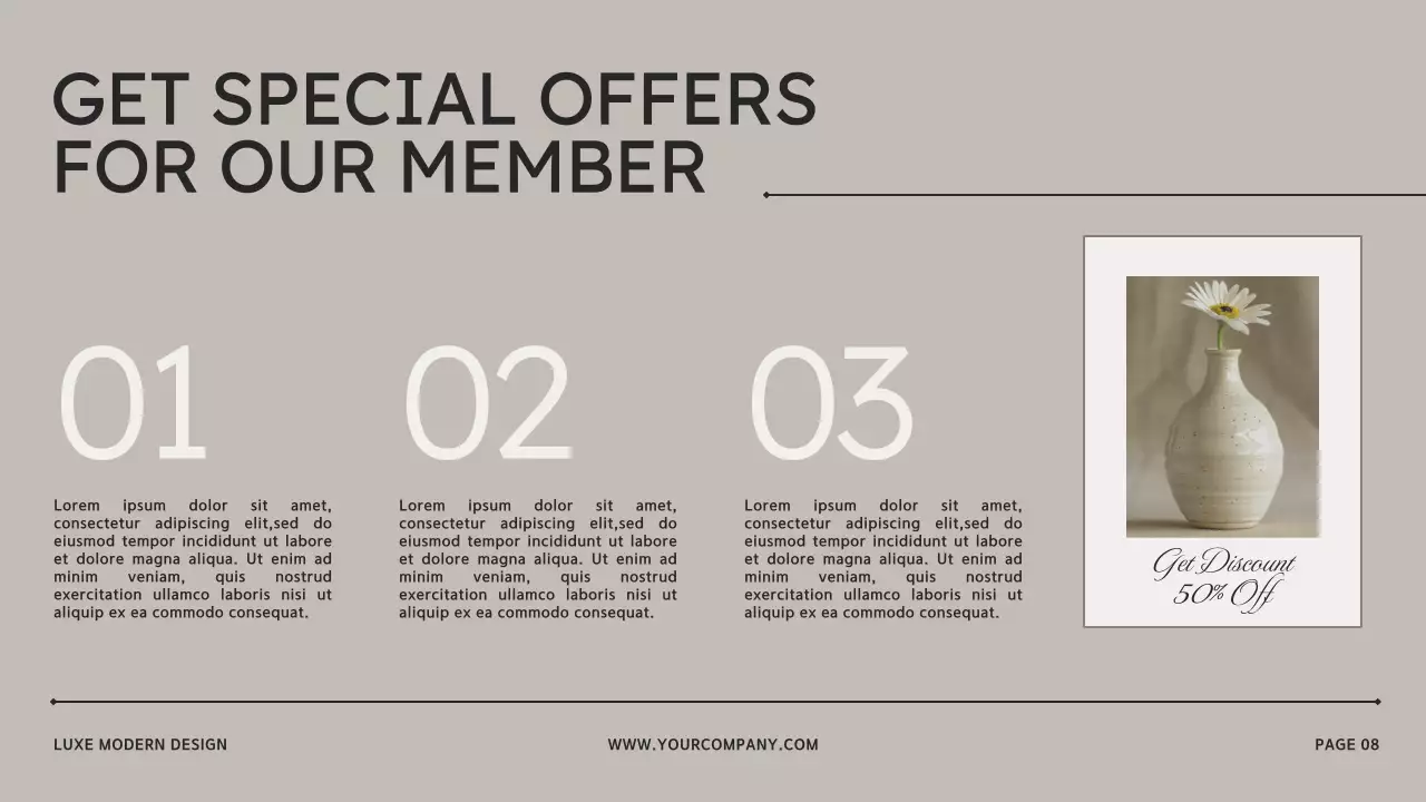 Beige Modern Interior Design Promotion Presentation