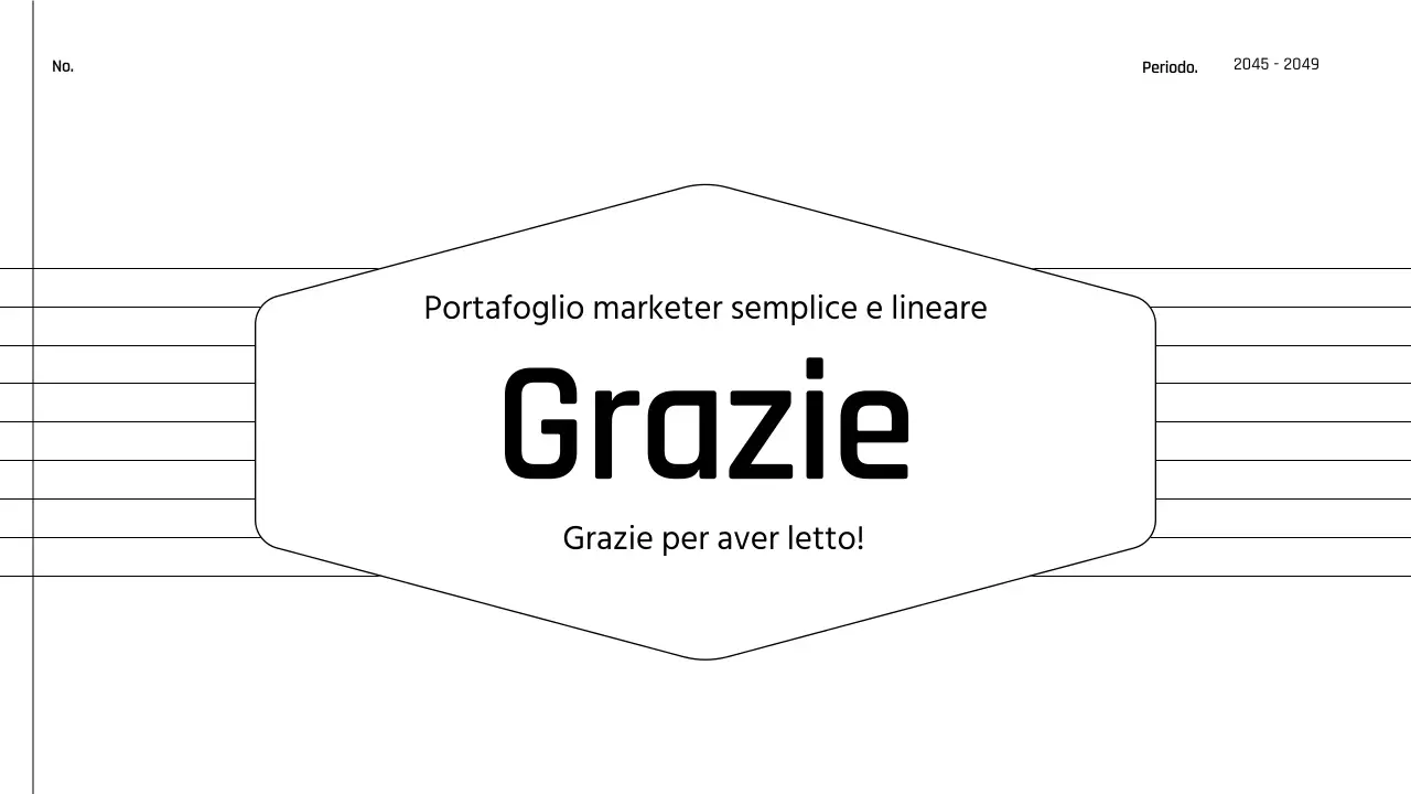 Cartella stampabile in stile diario semplice in bianco e nero