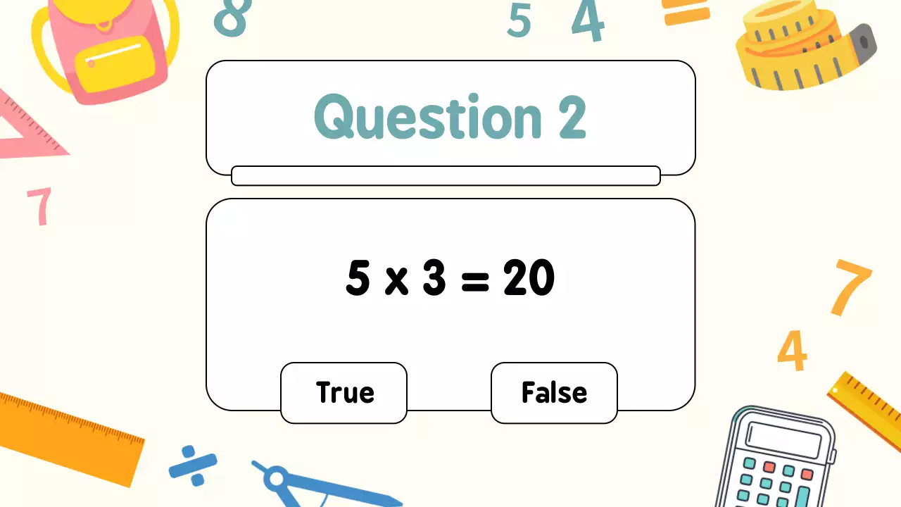 Yellow Simple Math Guide Presentation