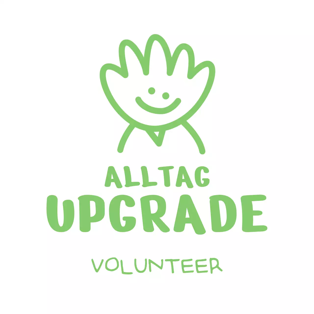 Niedliches Design mit Grußzeichen