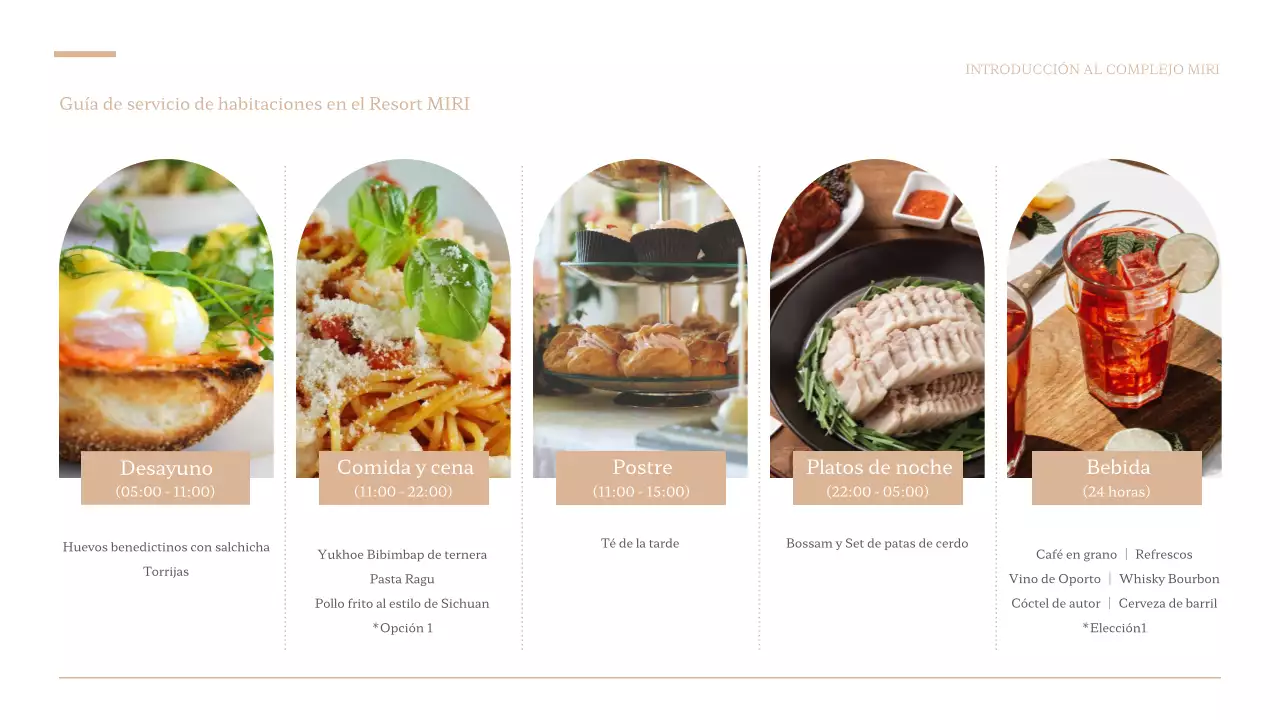 Un sencillo folleto turístico en blanco y marrón