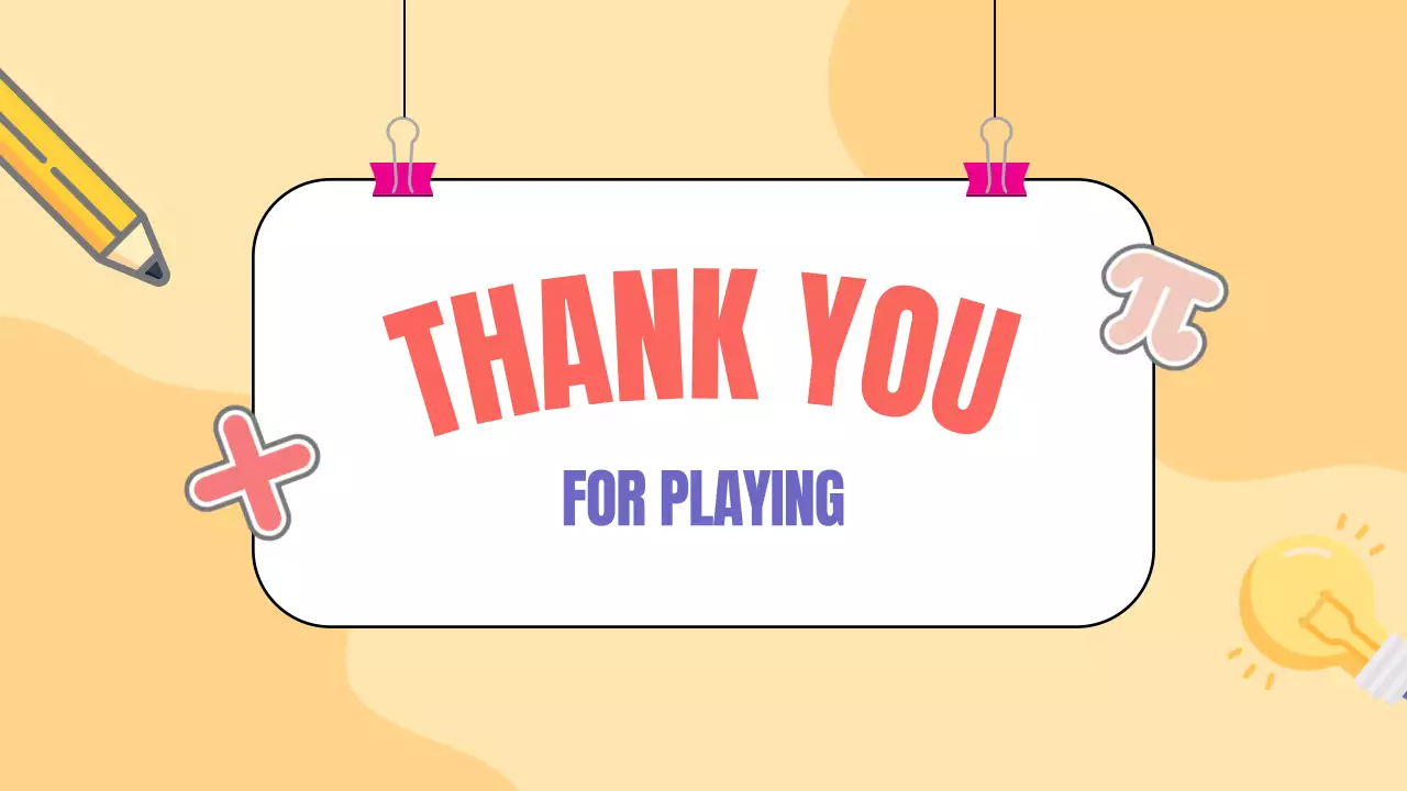 Orange Simple Math Guide Presentation