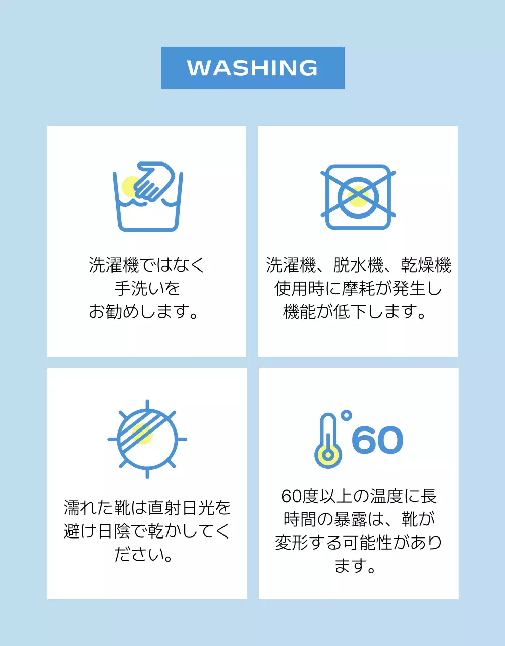 青 モダン サンダル 広告 詳細ページ