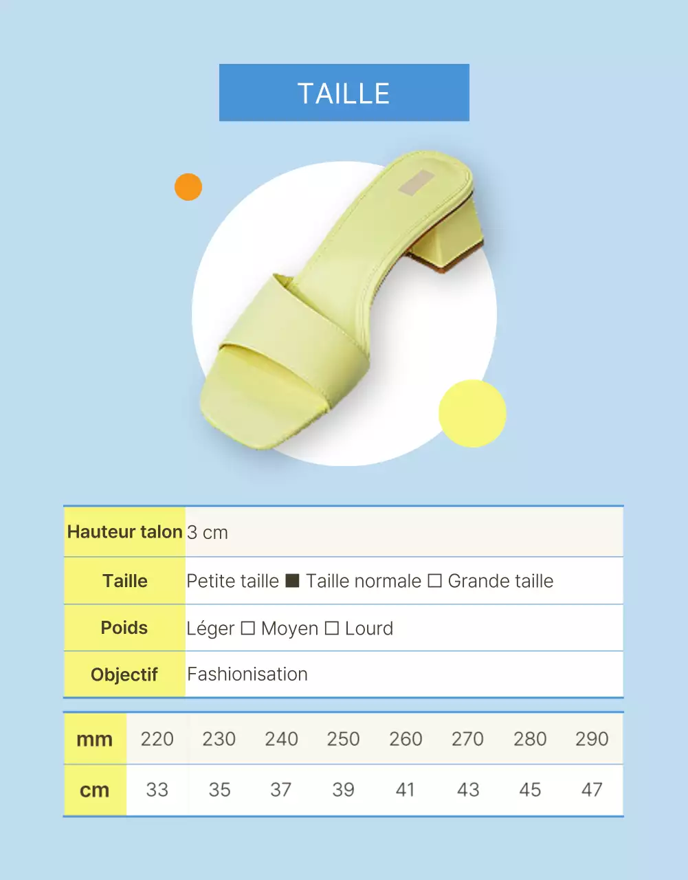 Promouvoir des sandales modernes de saison pour l'été en bleu clair et ivoire