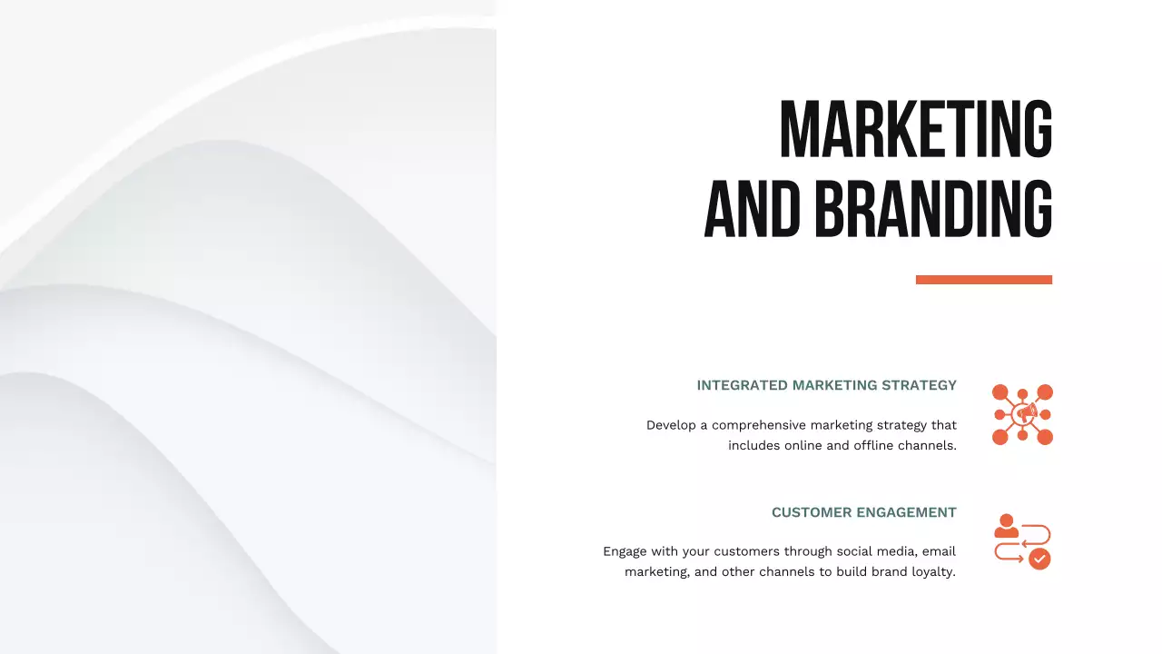 Orange Professional Business Guide Presentation