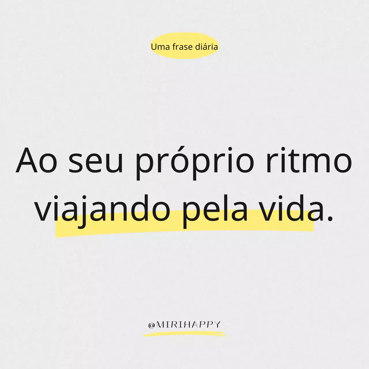 Amarelo e cinzento citações minimalistas frases sentimentais post