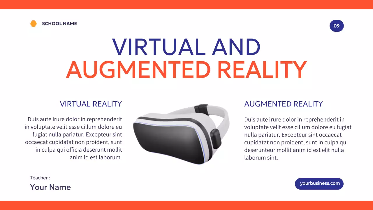 Blue Modern Education Guide Presentation