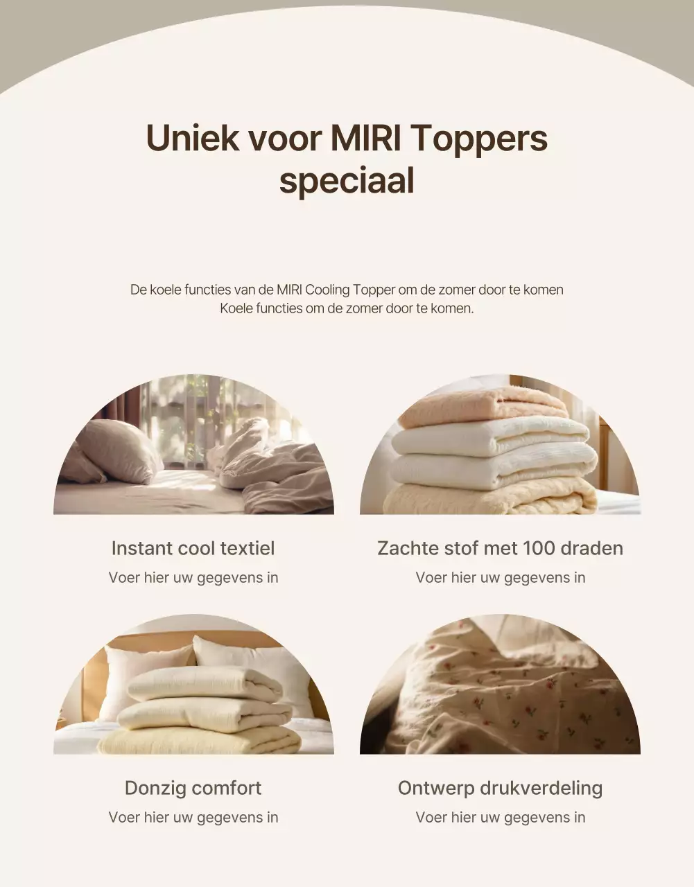 Een inleiding tot moderne koeltoppers in beige en ivoor