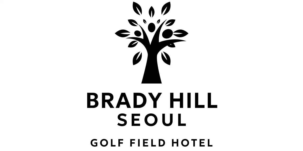 Hotel design with illustration of a tree with berries