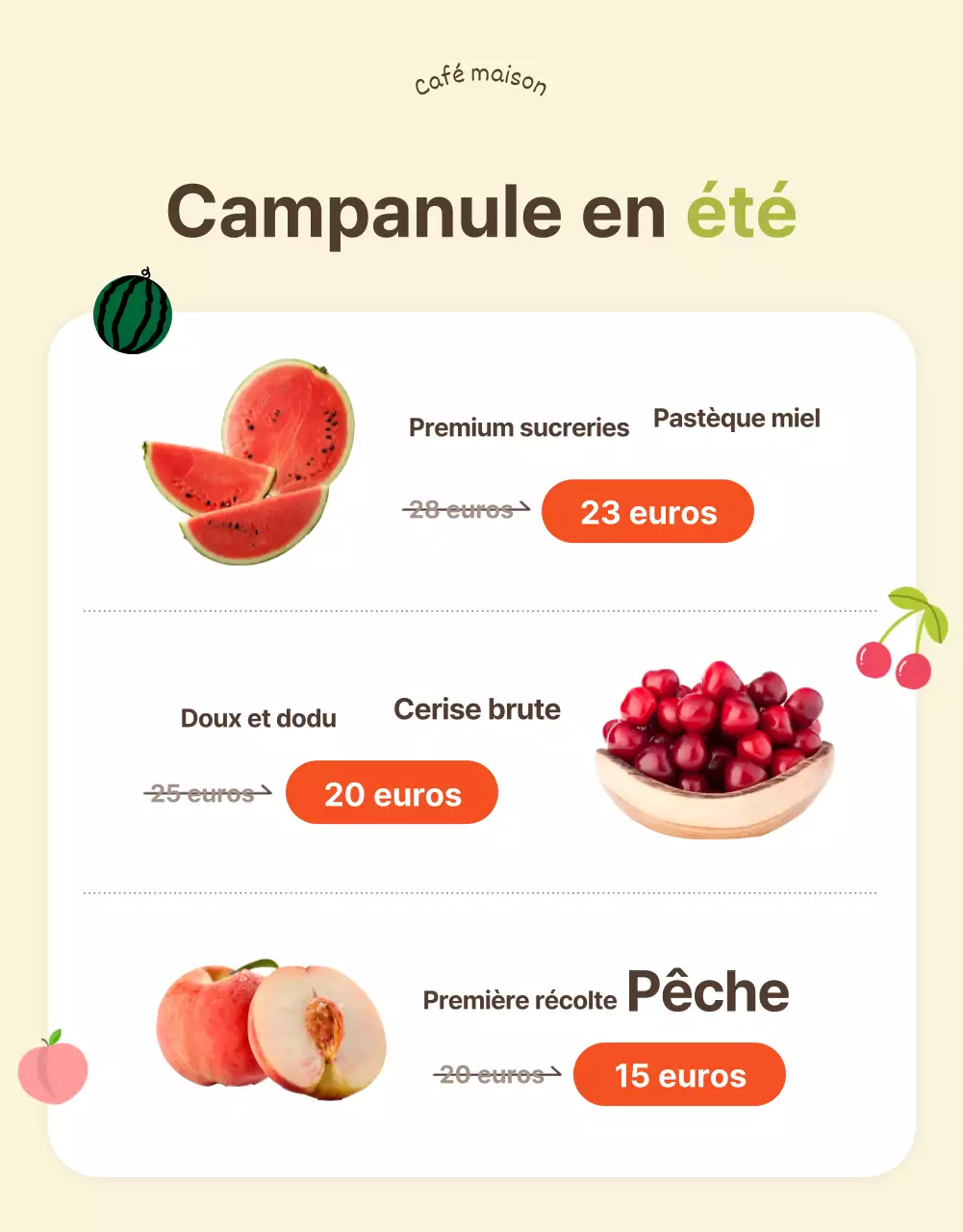 Notre tour d'horizon des promotions estivales simples