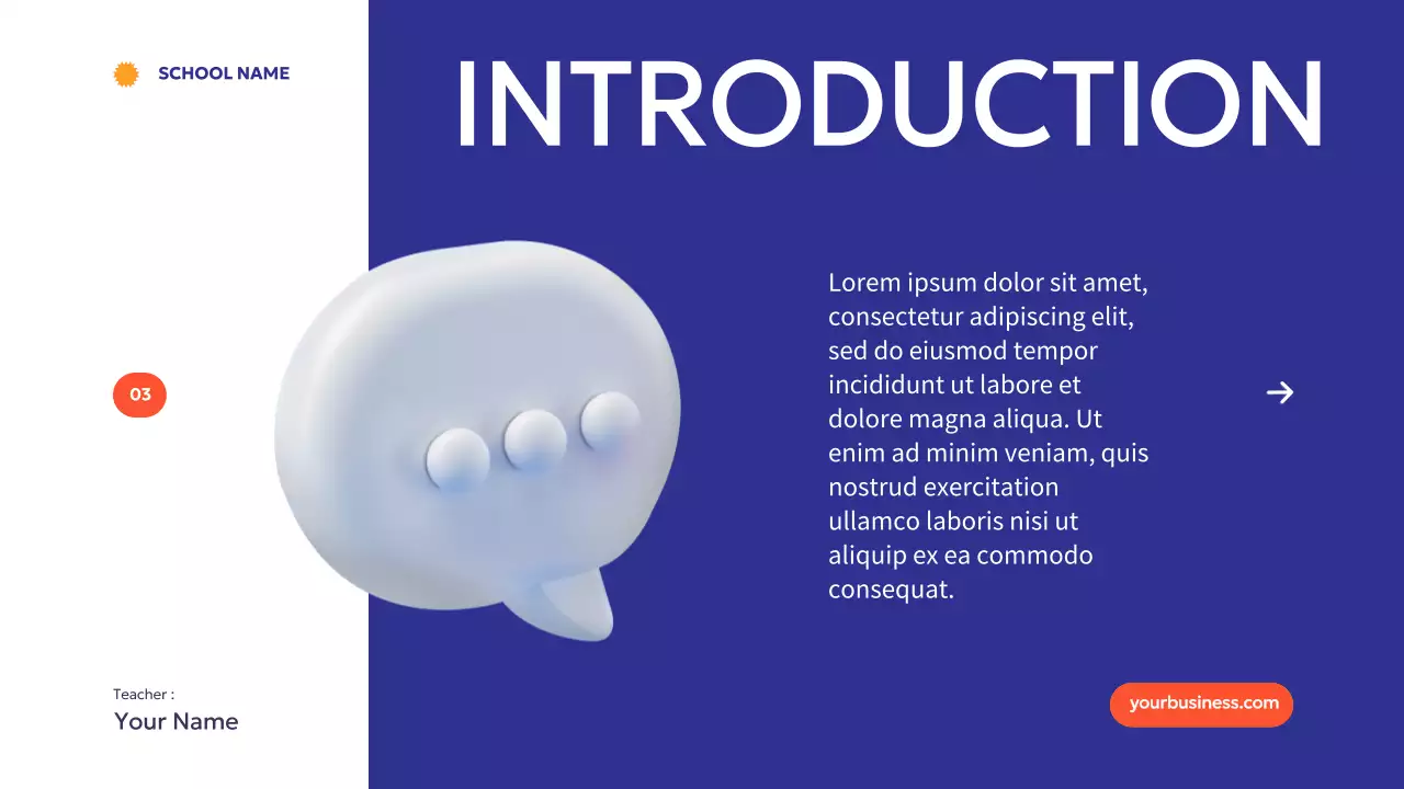 Blue Modern Education Guide Presentation