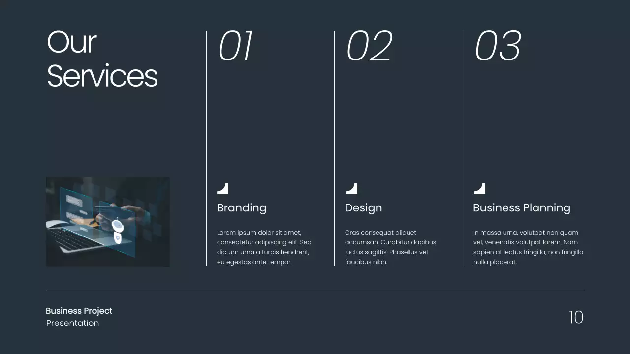 Blue Modern Business Presentation