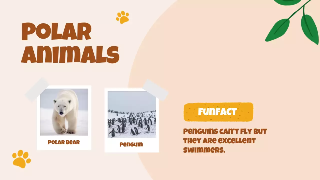 Brown Playful Animals Guide Presentation