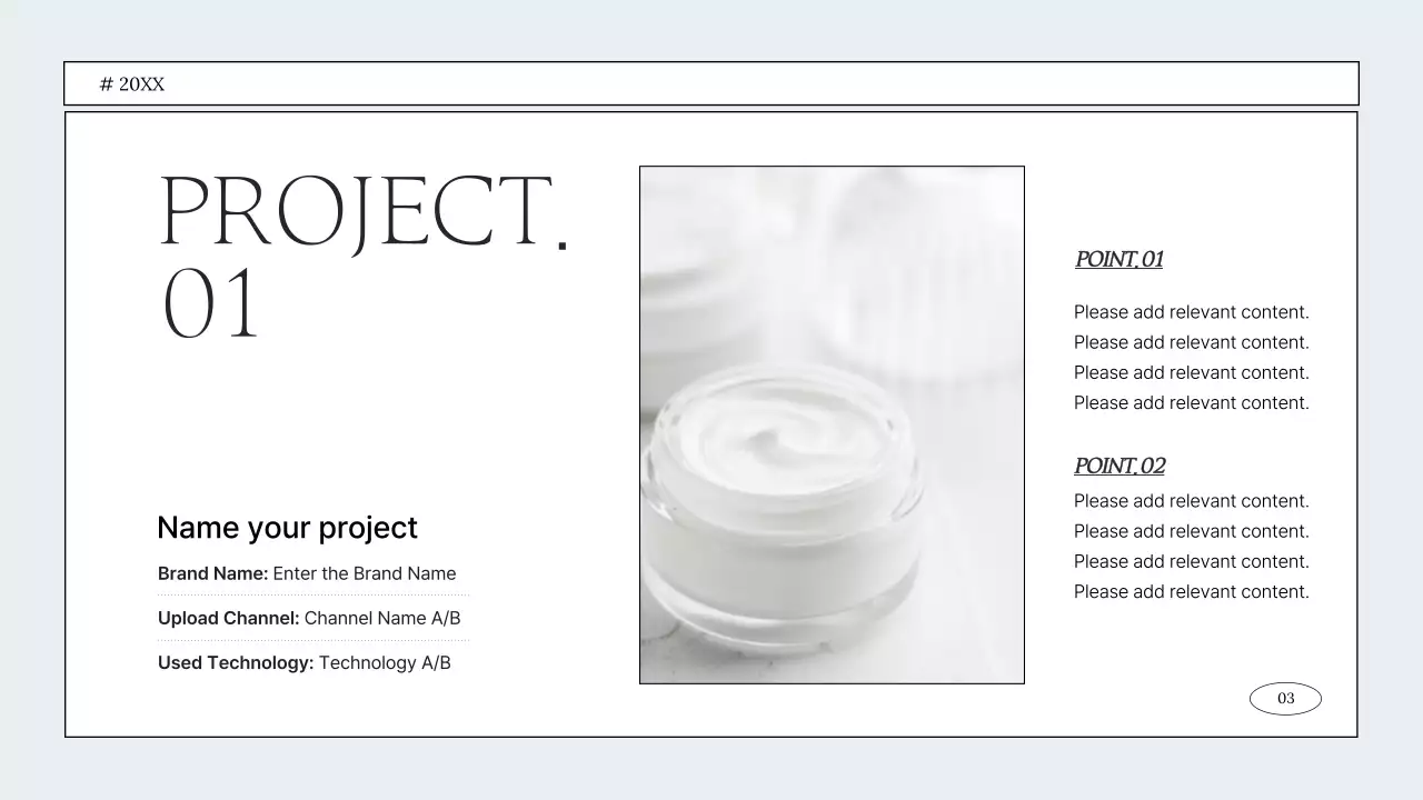 화이트 미니멀리스트 포트폴리오 이력서 프레젠테이션