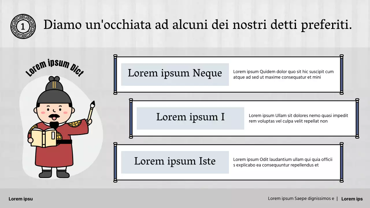 Proverbi tradizionali per la scuola primaria in grigio e blu navy Risorse didattiche