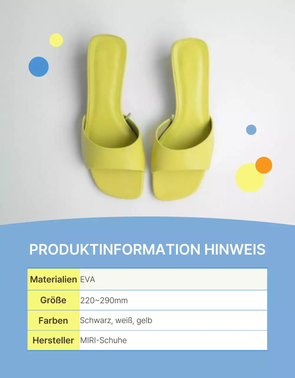 Moderne Sommersandalen der Saison in Hellblau und Elfenbein