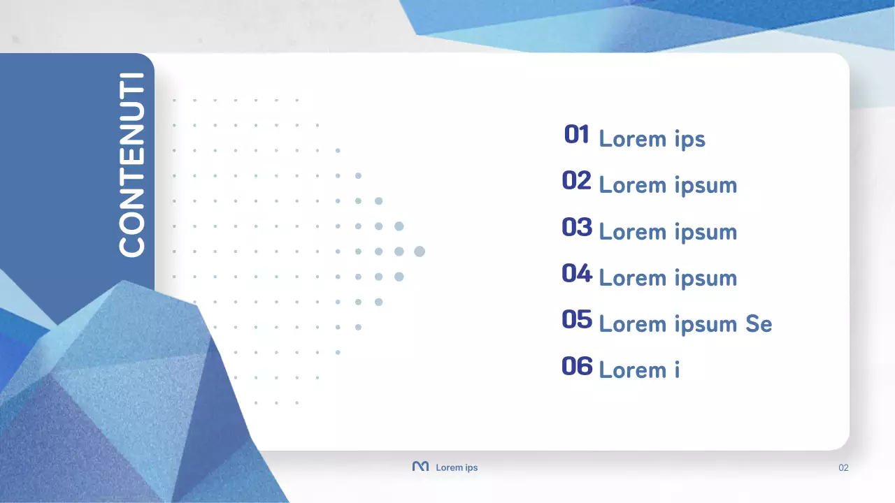 Semplice presentazione per la formazione degli insegnanti in bianco e blu